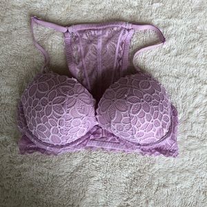 Pink Victoria’s Secret bra